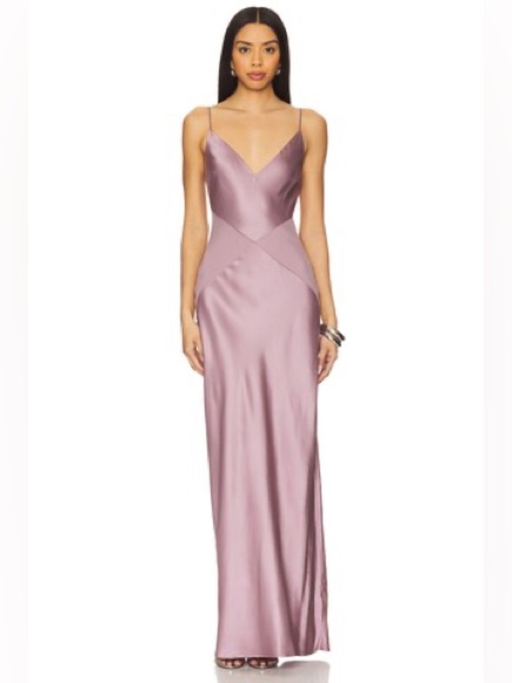 House of Harlow 1960 Cassia Maxi Dress in Mauve
